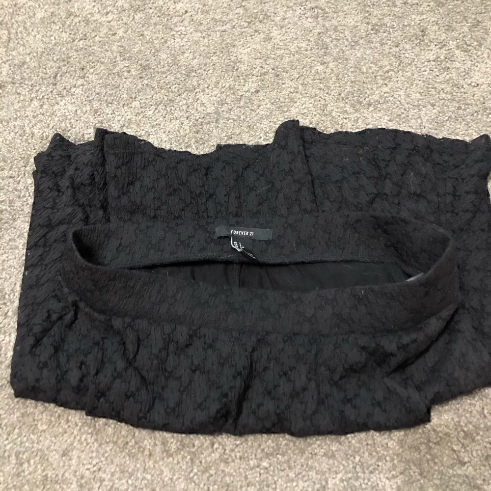 Forever21 black skirt - Picture 7 of 8